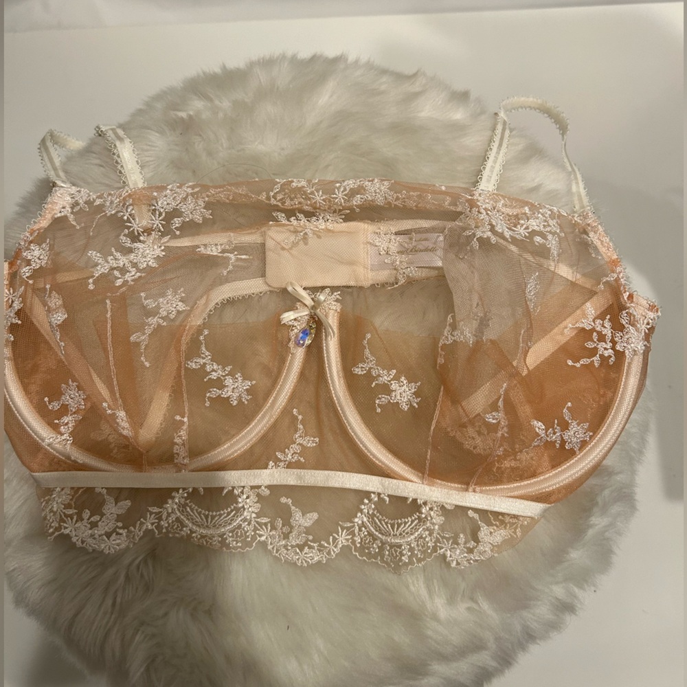 EUC Honey Birdette Daisy Bralette 38G